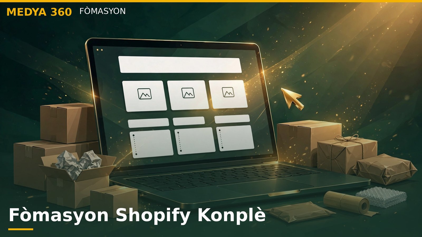 Fòmasyon Shopify Konplè
